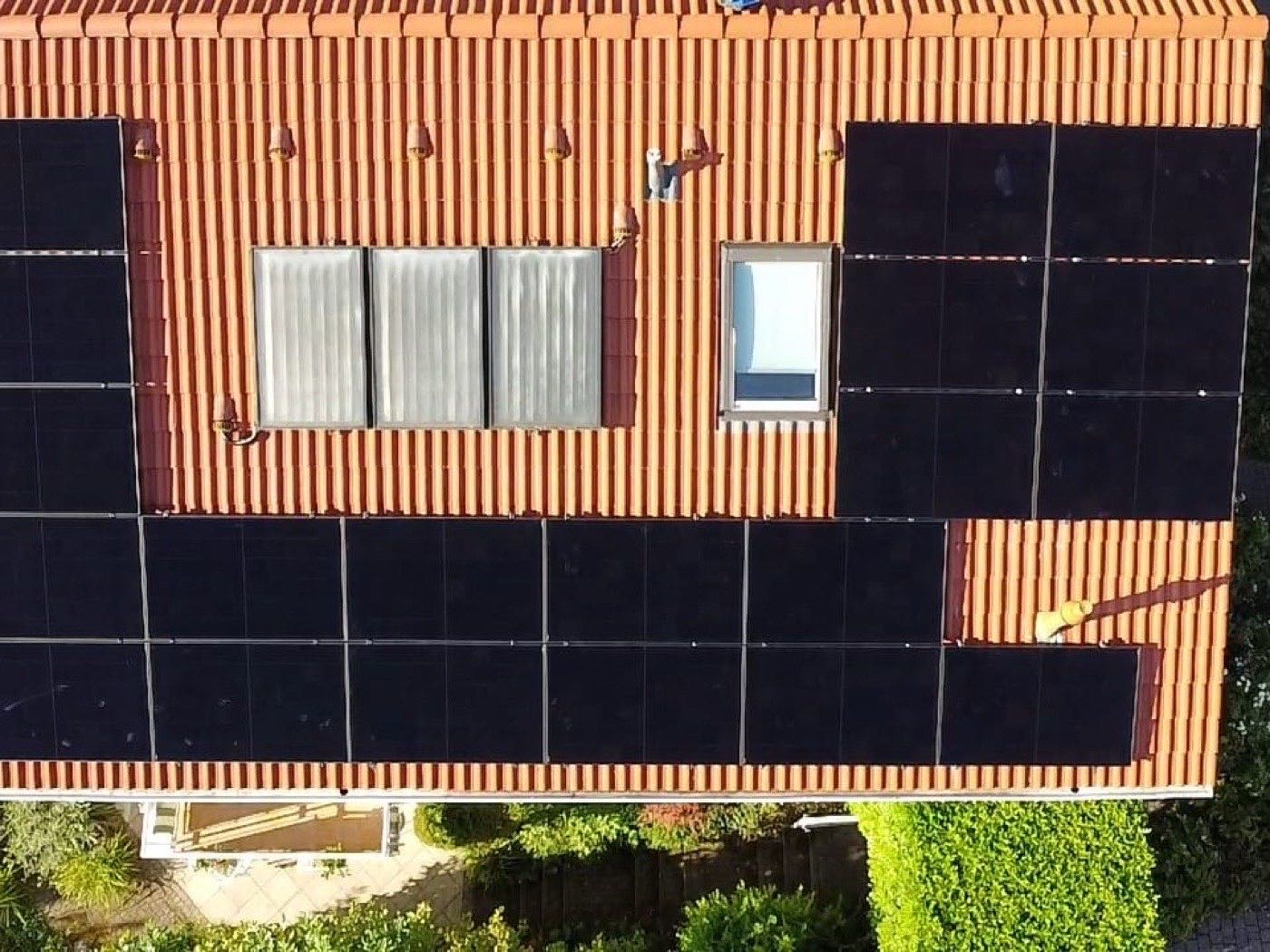 Photovoltaikanlage von SERIOUS SOLAR im Einzugsgebiet von Weinheim